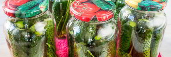 мамины маринованные огурцы