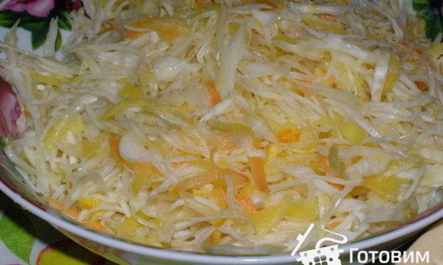 Рецепт маринованной капусты с цитрусовой ноткой