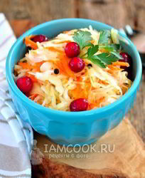 Маринованная капуста с уксусом