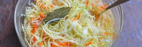 маринованная капуста с уксусом