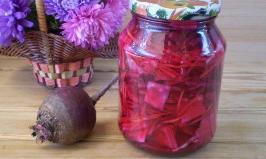 Рецепт маринованной капусты со свеклой и морковью