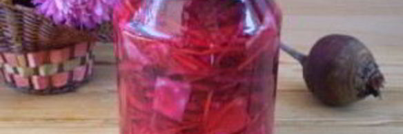 маринованная капуста со свеклой и морковью