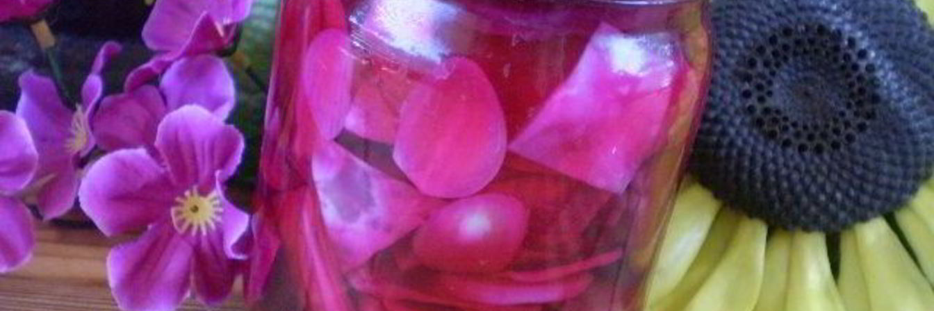 Маринованная капуста со свеклой