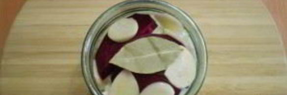 маринованная капуста со свеклой