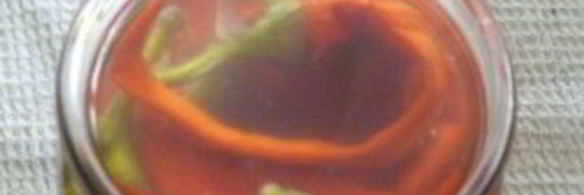 маринованный горький перец