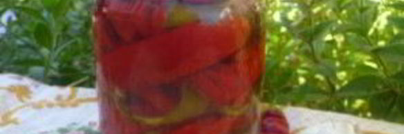 маринованный горький перец