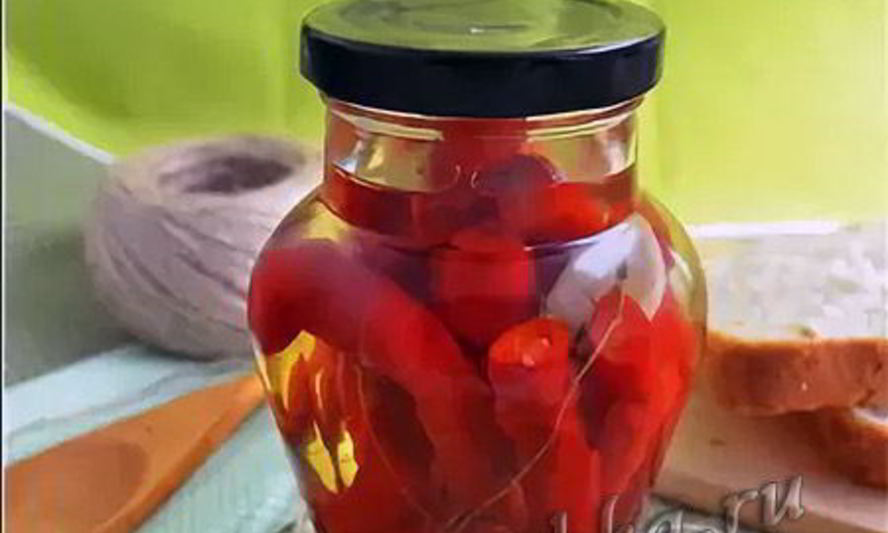 Рецепт маринованного острого перца
