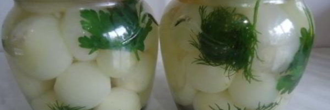 Маринованный репчатый лук на зиму