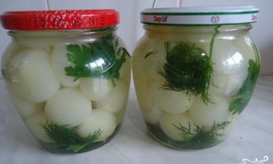 Рецепт маринованного репчатого лука на зиму