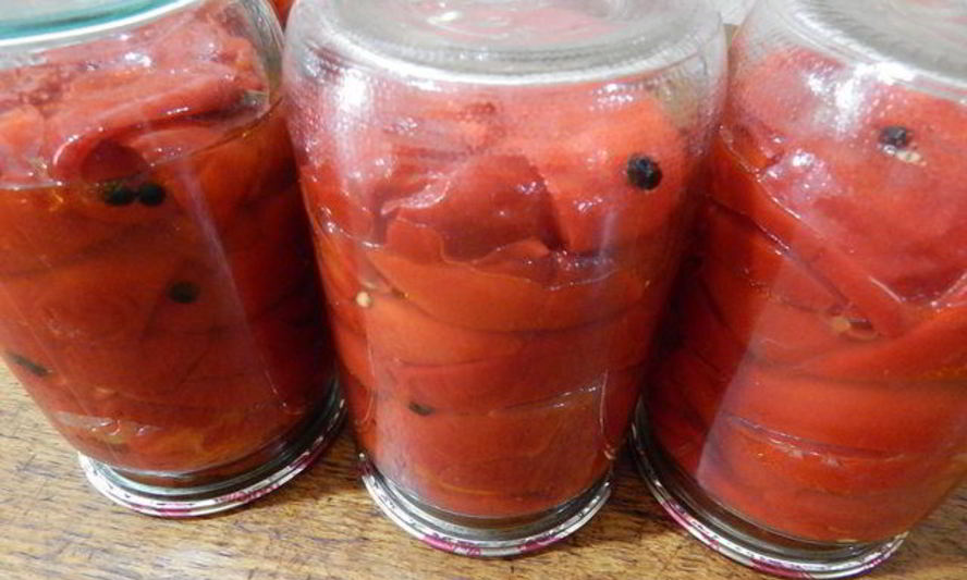 Рецепт маринованного сладкого перца