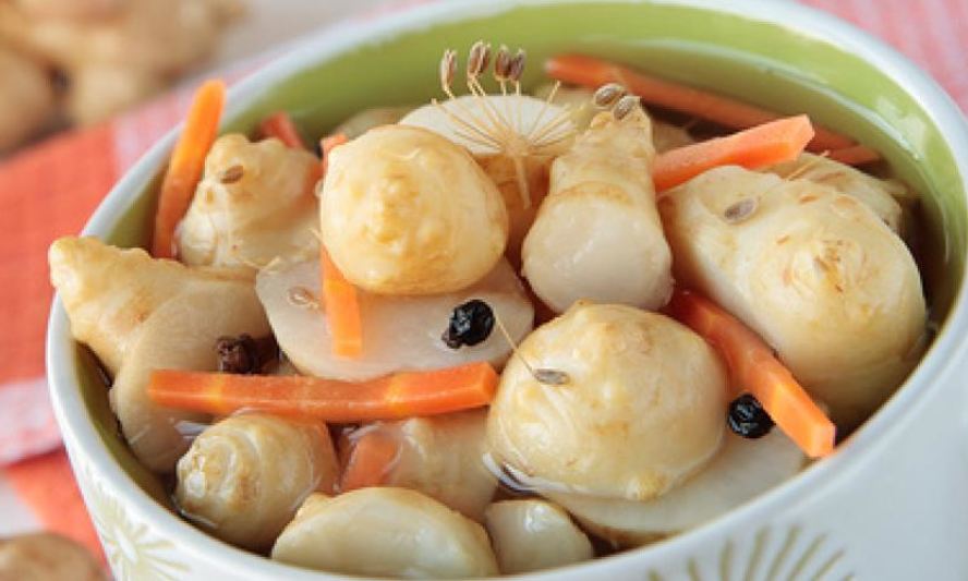 Рецепт маринованного топинамбура