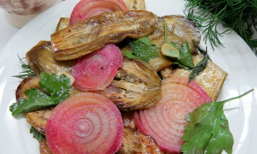 Рецепт маринованных баклажанов