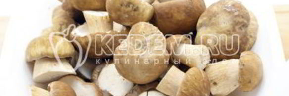 маринованные белые грибы на зиму