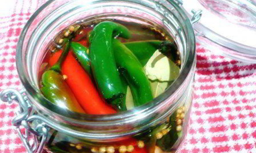 Рецепт маринованных чили