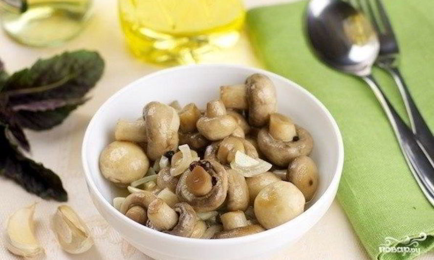 Рецепт маринованных грибочков на зиму