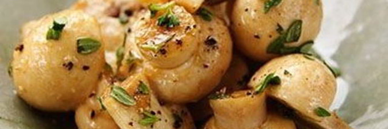 Маринованные грибы с чесноком