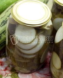 Маринованные кабачки на зиму