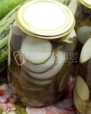 Маринованные кабачки на зиму