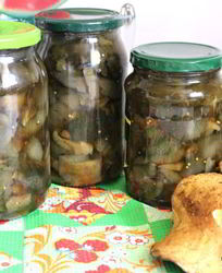 Маринованные моховики на зиму