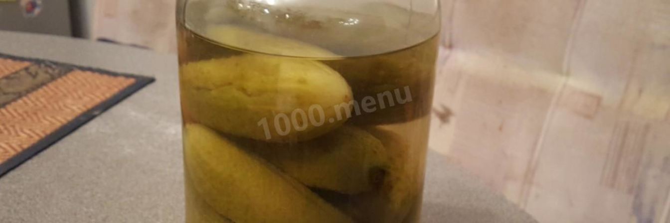 Маринованные огурцы ароматные
