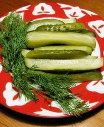 Маринованные огурцы без уксуса
