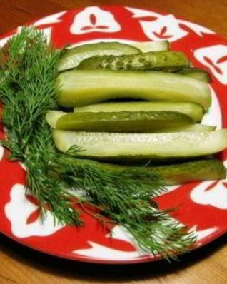 Маринованные огурцы без уксуса