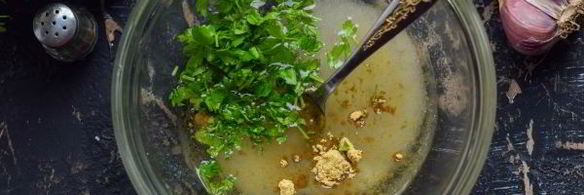 маринованные огурцы с горчицей и маслом