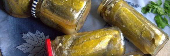маринованные огурцы с горчицей