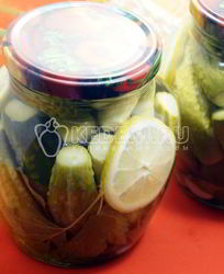 Маринованные огурцы с лимонной кислотой