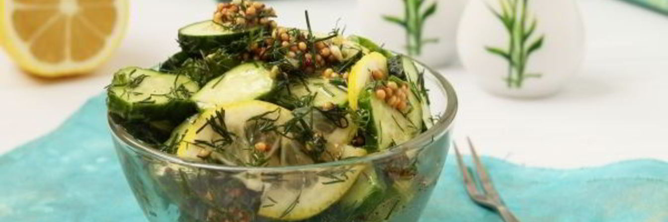 Маринованные огурцы с лимоном