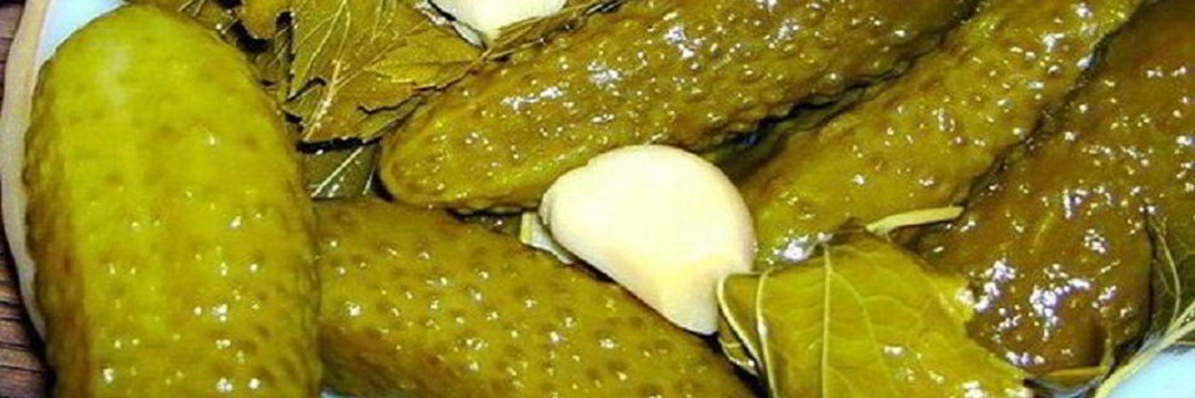 Маринованные огурцы с уксусом