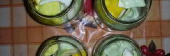 маринованные патисоны с лимонной кислотой