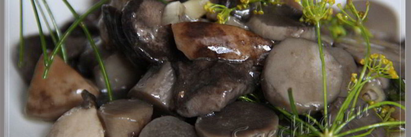 Маринованные подосиновики