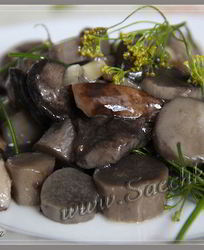 Маринованные подосиновики