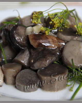 Маринованные подосиновики