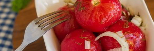 маринованные помидоры без шкурки