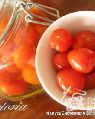 Маринованные помидоры-черри