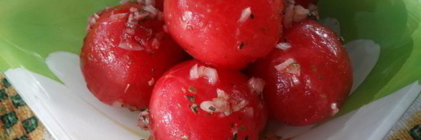 Маринованные помидоры за 30 минут