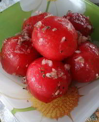 Маринованные помидоры за 30 минут