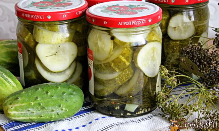 Рецепт маринованных резанных огурцов на зиму