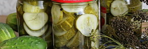 маринованные резанные огурцы на зиму