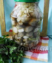 Маринованные шампиньоны на зиму