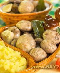 Маринованные шампиньоны