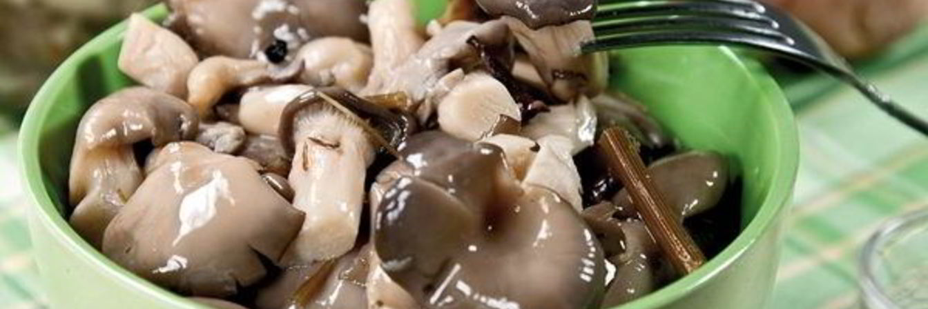 Маринованные вешенки