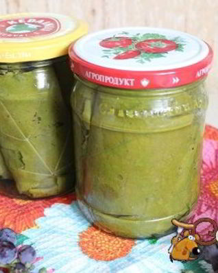 Маринованные виноградные листья