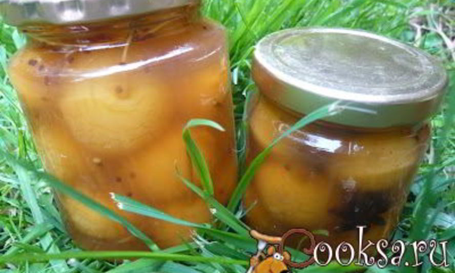 Рецепт маринованных яблок на зиму