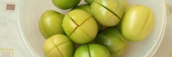 маринованные зеленые помидоры по-грузински на зиму