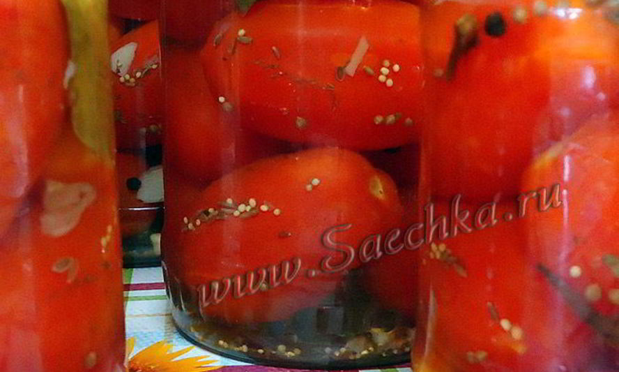 Рецепт помидоров маринованных