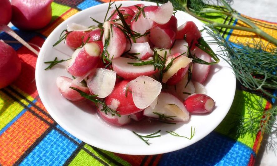 Рецепт редиски маринованной в азиатском стиле