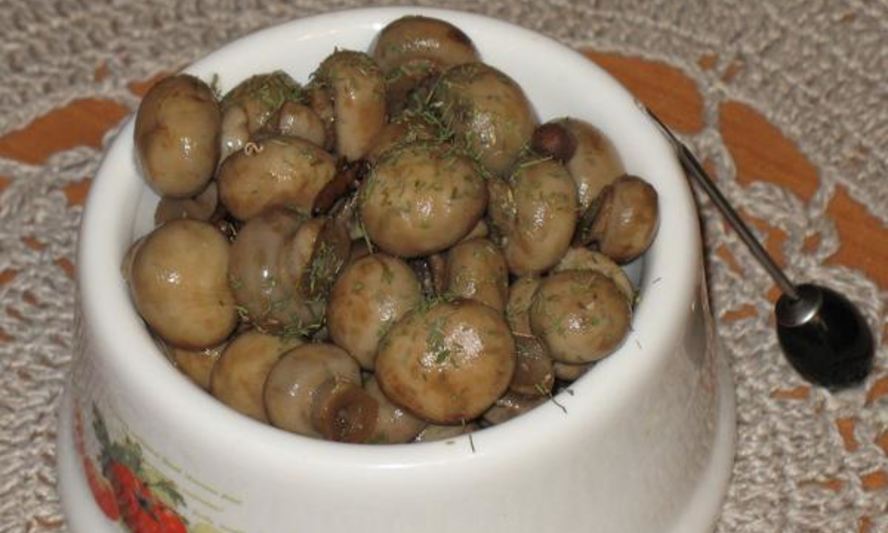 Рецепт шампиньонов маринованных